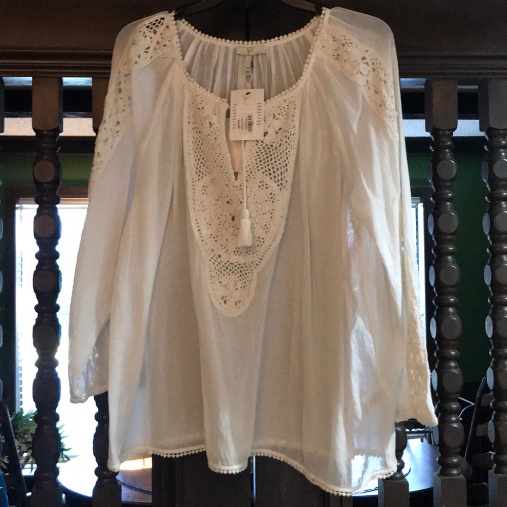 Brand new lace top still with tags.